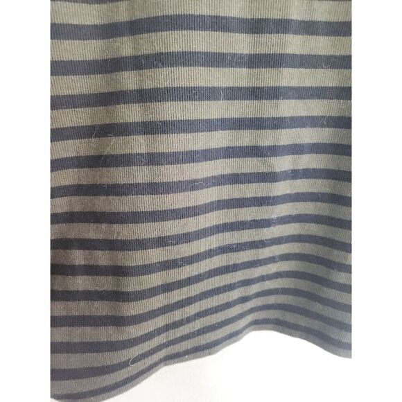 NWT Zenergy by Chico's Black & Forest Green Cotton 1/2 Zip Sweatshirt size 4/XXL - Picture 9 of 11